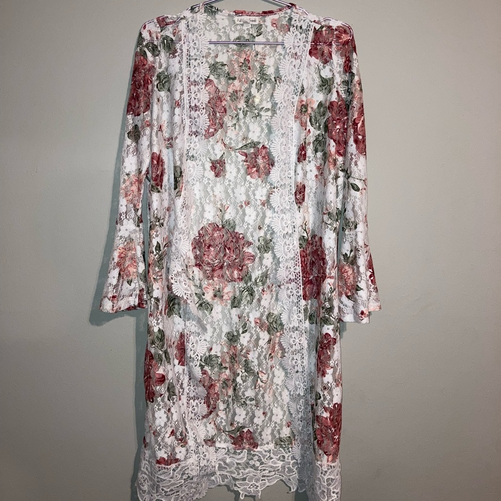 Floral cover up